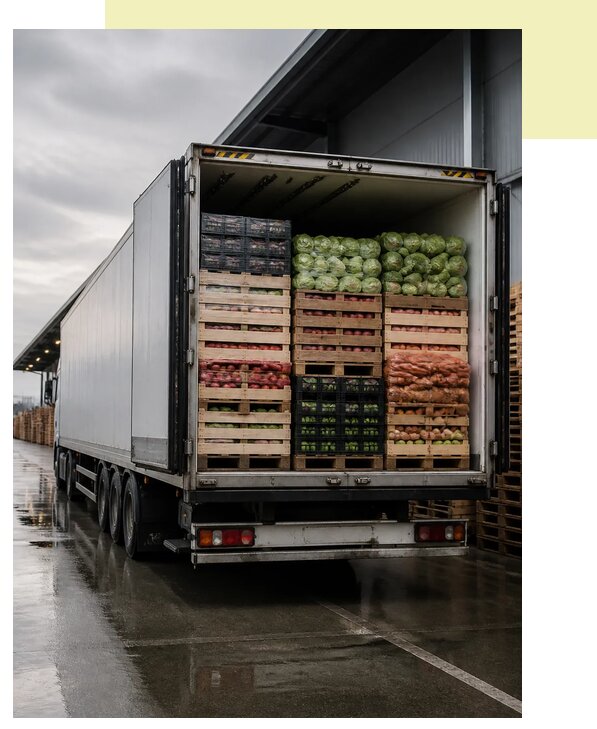 Перевозка плодоовощной продукции в Ивантеевку по цене от 5144 р. | Агросервис-Внт